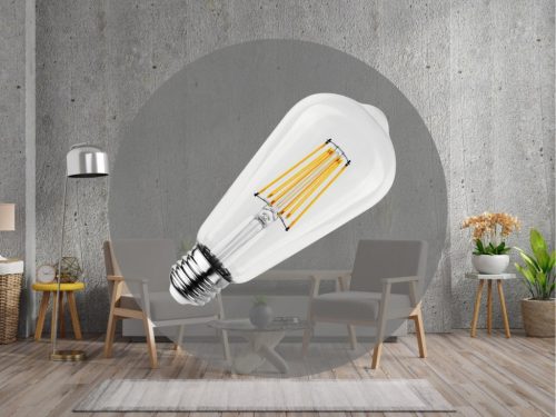 NEDES LED Filament 12W - ST64 / E27 / 4000K - ZLF925