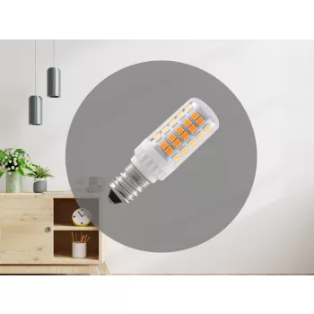 NEDES LED izzó 4,5W - E14 / SMD / 2800K - ZLS012