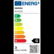 Nedes LED 3W-GU10/SMD/6500K-ZLS102