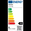 Nedes LED 6W-GU10/SMD/6500K-ZLS106
