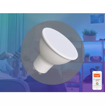 NEDES LED izzó WIFI 4,5W - GU10 / CCT + RGB - ZLS135W