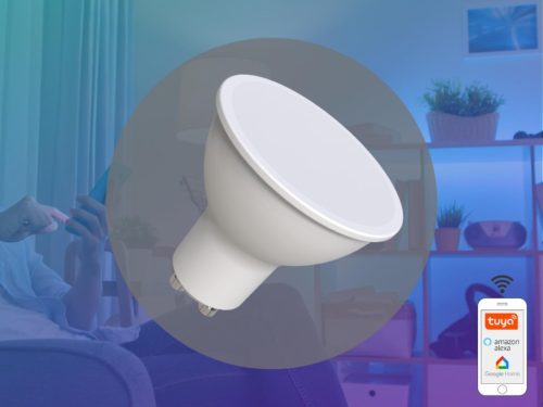 NEDES LED izzó WIFI 4,5W - GU10 / CCT + RGB - ZLS135W