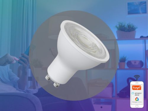 NEDES LED izzó WIFI 4,5W - GU10 / CCT + RGB - ZLS135WA