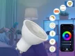 NEDES LED izzó WIFI 4,5W - GU10 / CCT + RGB - ZLS135WA