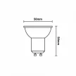 NEDES LED izzó WIFI 4,5W - GU10 / CCT + RGB - ZLS135W