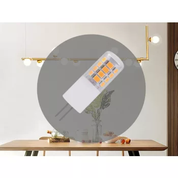 NEDES LED izzó 3W - G4 / SMD / 4000K - ZLS423