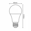 NEDES LED izzó 12W - A60 / E27 / SMD / 3000K - ZLS513