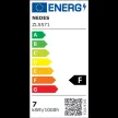 Nedes LED 7W-A60/E27/SMD/3000K-ZLS571