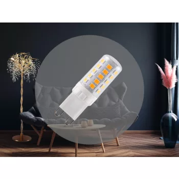 NEDES LED izzó 3,9W - G9 / SMD / 6000K - ZLS604