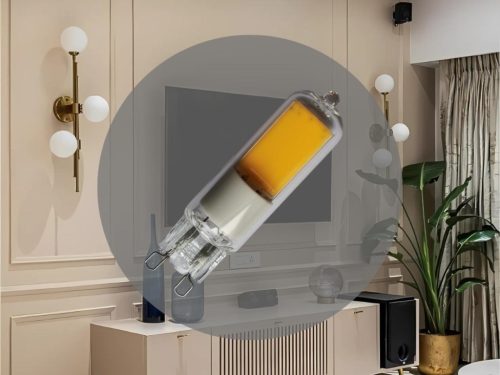 NEDES LED izzó 4W - G9 / COB / 2800K - ZLS614COB