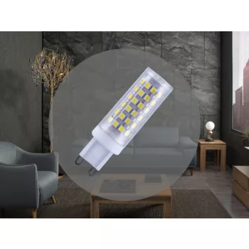 NEDES LED izzó 6,7W - G9 / SMD / 4000K - ZLS627