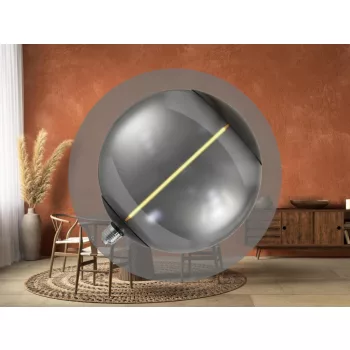 NEDES LED Filament 4W SMOKE - G250 / E27 / 1800K - ZSF101