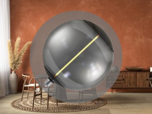 NEDES LED Filament 4W SMOKE - G250 / E27 / 1800K - ZSF101