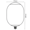 NEDES LED Filament 4W SMOKE - T178 / E27 / 1800K - ZSF102