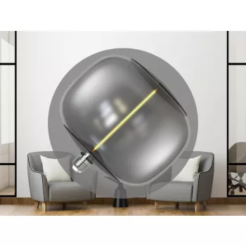 NEDES LED Filament 4W SMOKE - T220 / E27 / 1800K - ZSF103