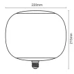 NEDES LED Filament 4W SMOKE - T220 / E27 / 1800K - ZSF103