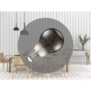   NEDES LED Filament SHAPE 4W SMOKE - A60 / E27 / 1800K - ZSF104