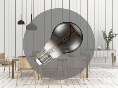 NEDES LED Filament SHAPE 4W SMOKE - A60 / E27 / 1800K - ZSF104
