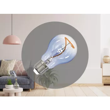   NEDES LED Filament SHAPE 4W BLUE - A60 / E27 / 1800K - ZSF105