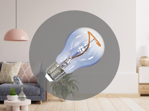 NEDES LED Filament SHAPE 4W BLUE - A60 / E27 / 1800K - ZSF105