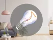 NEDES LED Filament SHAPE 4W BLUE - A60 / E27 / 1800K - ZSF105