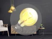 NEDES LED Filament SHAPE 4W YELLOW - G95 / E27 / 1800K - ZSF109