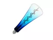 NEDES LED Filament SHAPE 5W BLUE - T110 / E27 / 1800K - ZSF110