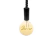 NEDES LED Filament  VINTAGE 2W LOVE - G125 / E27 / 2000K - ZSF112