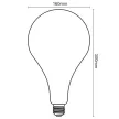 NEDES LED Filament SPIRAL 4W SMOKE - A165 / E27 / 2000K - ZSF114