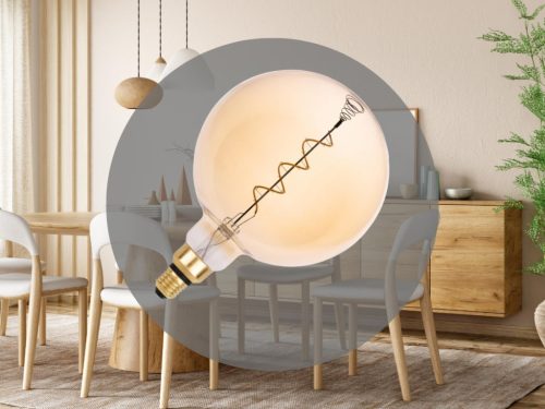 NEDES LED Filament  SPIRAL 4W VINTAGE - G200 / E27 / 2000K - ZSF115