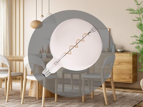 NEDES LED Filament SPIRAL 4W SMOKE - G200 / E27 / 2000K - ZSF116