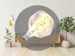 NEDES LED Filament BUMPED 4W SMOKE - G125 / E27 / 2000K - ZSF118