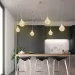 NEDES LED Filament BUMPED 4W SMOKE - G125 / E27 / 2000K - ZSF118