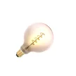 NEDES LED Filament SPIRAL 4W GREY - PINK - G125 / E27 / 2000K - ZSF123