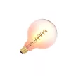NEDES LED Filament SPIRAL 4W PINK - TRANSPARENT - G125 / E27 / 2000K - ZSF124