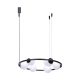 ZUMA LINE PENDANT ORBIT 5007 3XE27 BLACK/WHITE