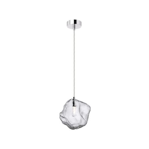 ZUMA LINE PENDANT ROCK P0488-01F-F4AC 1XG9 SILVER