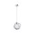 ZUMA LINE PENDANT ROCK P0488-01F-F4AC 1XG9 SILVER