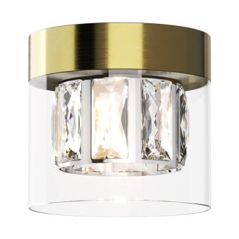 ZUMA LINE CEILING LAMP GEM C0389-01A-0FD2 1XG9 BRO