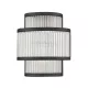 ZUMA LINE WALL LAMP SERGIO W0528-02B-P7AC 2XG9 BL