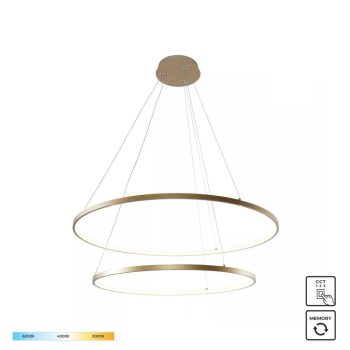 ZUMA LINE LED PENDANT BRENO 2023200-GD 60W CCT GOL