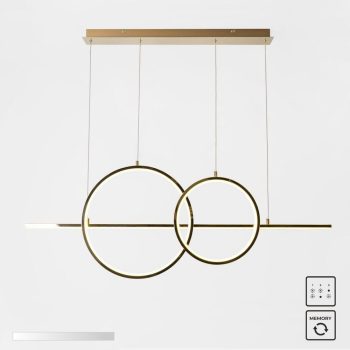 ZUMA LINE LED PENDANT CHOLET MD73582A3GT 34W 3000K