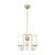 ZUMA LINE PENDANT MAGNUM 1127 5XE14 GOLD