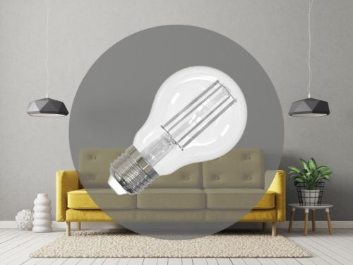NEDES LED Filament FEHÉR 13W - A60 / E27 / 3000K - ZWF103