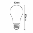 NEDES LED Filament FEHÉR 13W - A60 / E27 / 3000K - ZWF103
