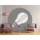 NEDES LED Filament FEHÉR 9W - A60 / E27 / 4000K - ZWF202