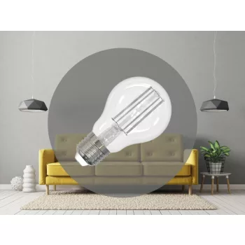 NEDES LED Filament FEHÉR 13W - A60 / E27 / 4000K - ZWF203