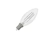 NEDES LED Filament FEHÉR 4,5W - C35 / E14 / 4000K - ZWF206
