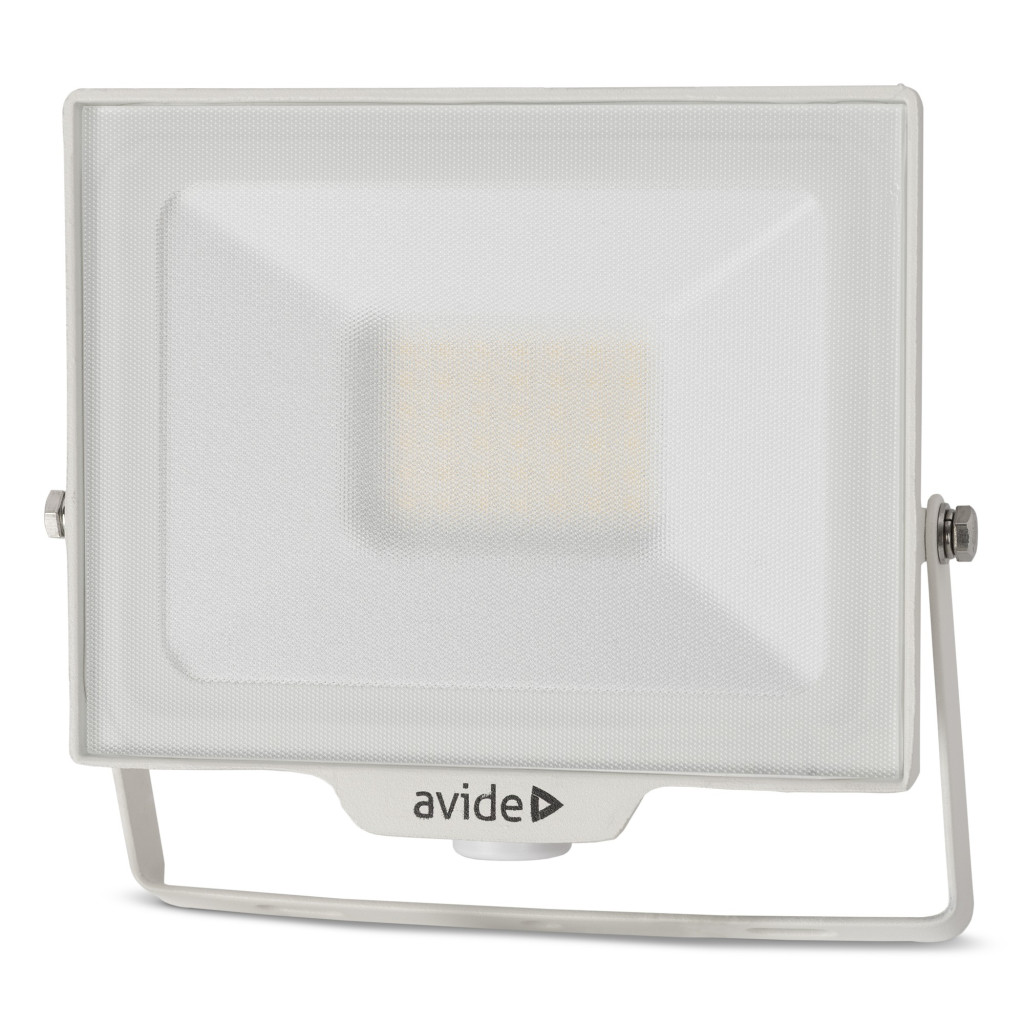 Avide LED Reflektor SMD 30W természetes fehér 4000K Opc.PIR Fehér